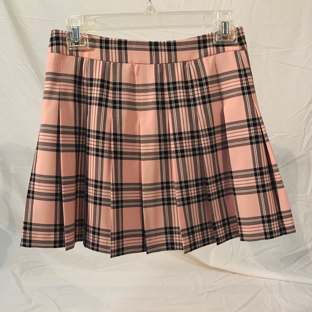 Aritzia plaid skirt